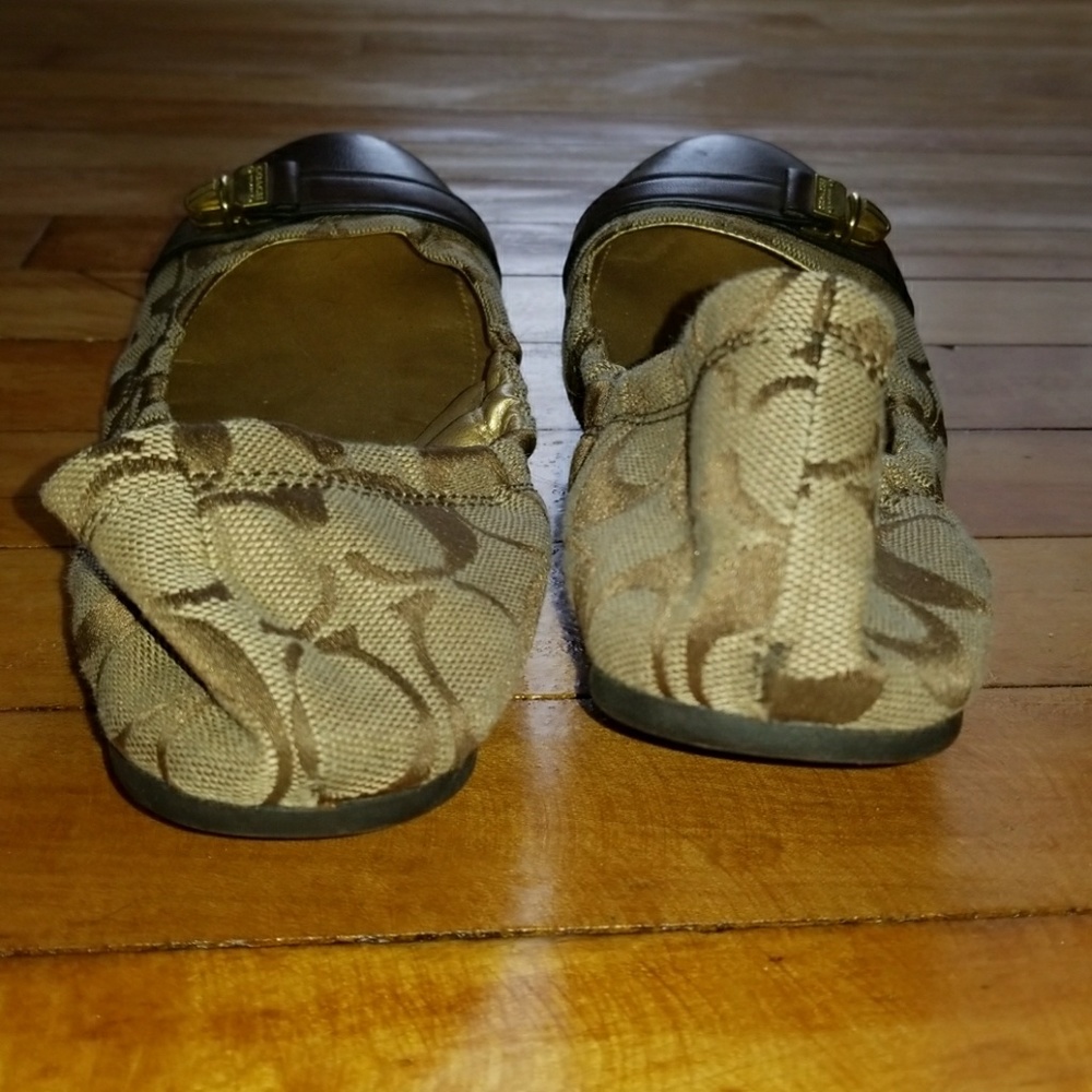 Coach Delphine flats size 7.5 - Picture 3 of 4